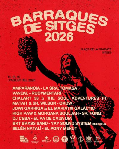 Cartell Barraques Sitges 2026